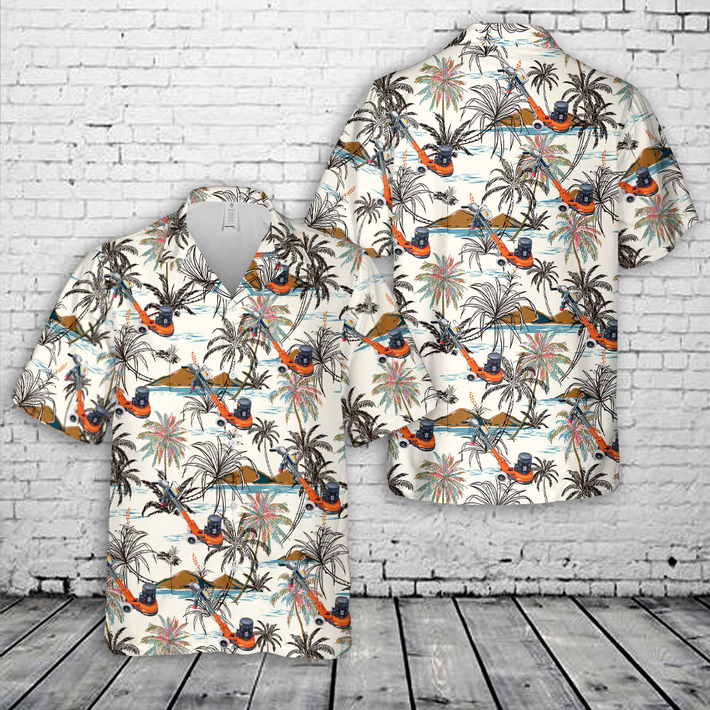 Sabre G300 Concrete floor grinder Hawaiian Shirt