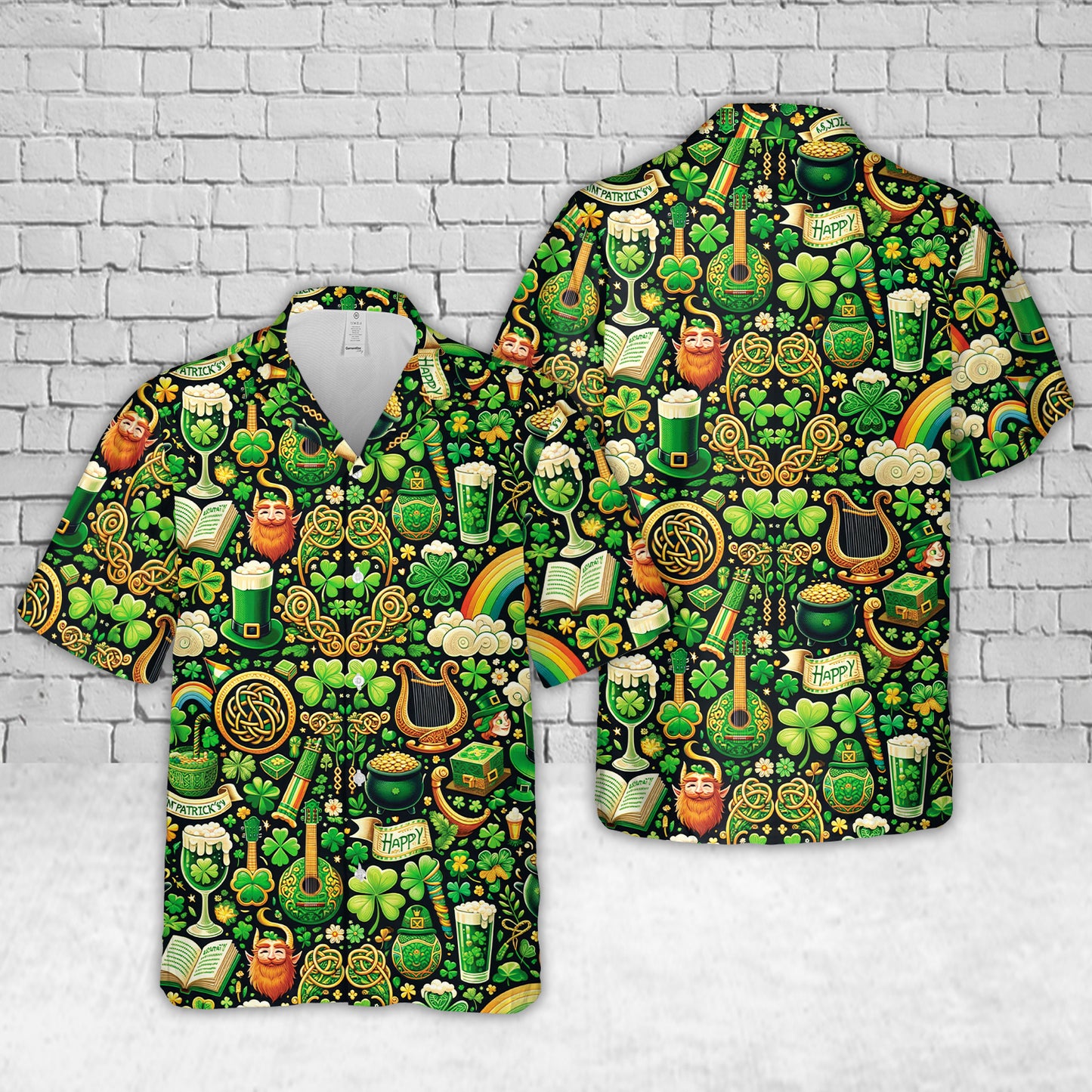 Saint Patrick's Day Hawaiian Shirt