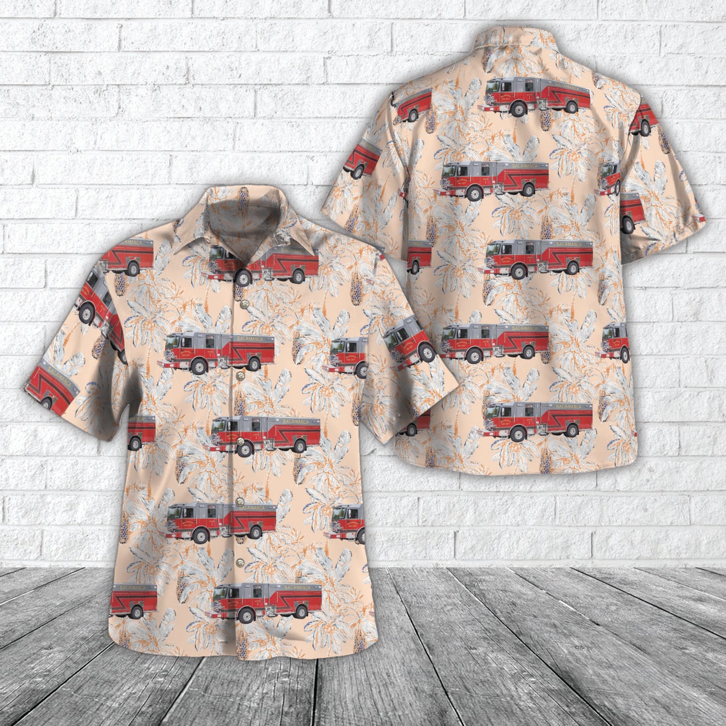 Salamanca, New York, Salamanca Fire Department Hawaiian Shirt