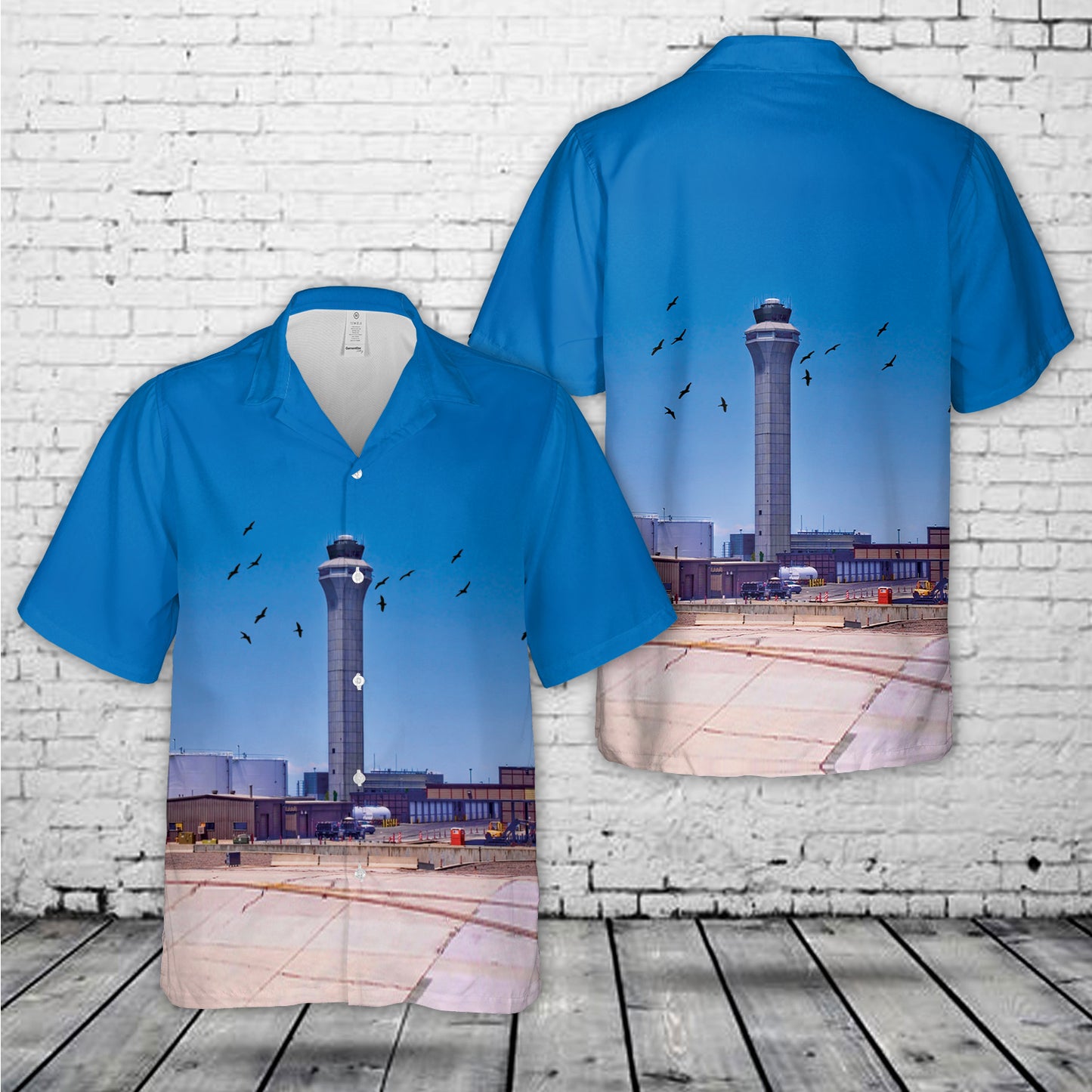 Salt Lake City International Airport, 776 N Terminal Drive, Salt Lake City, Utah Hawaiian Shirt