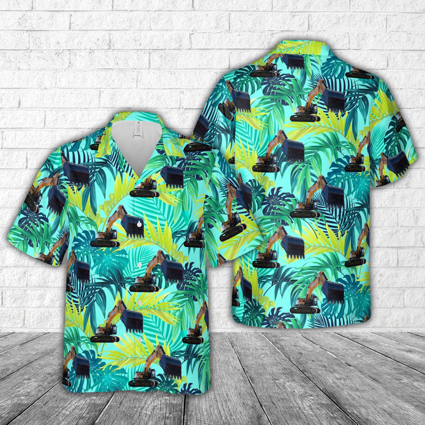 Sany SY750H excavator 'The Ox' Hawaiian Shirt