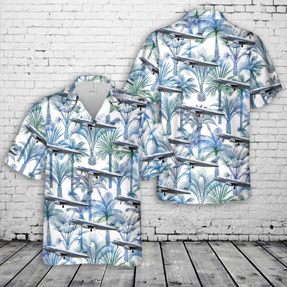Scandinavian Airlines Hawaiian Shirt