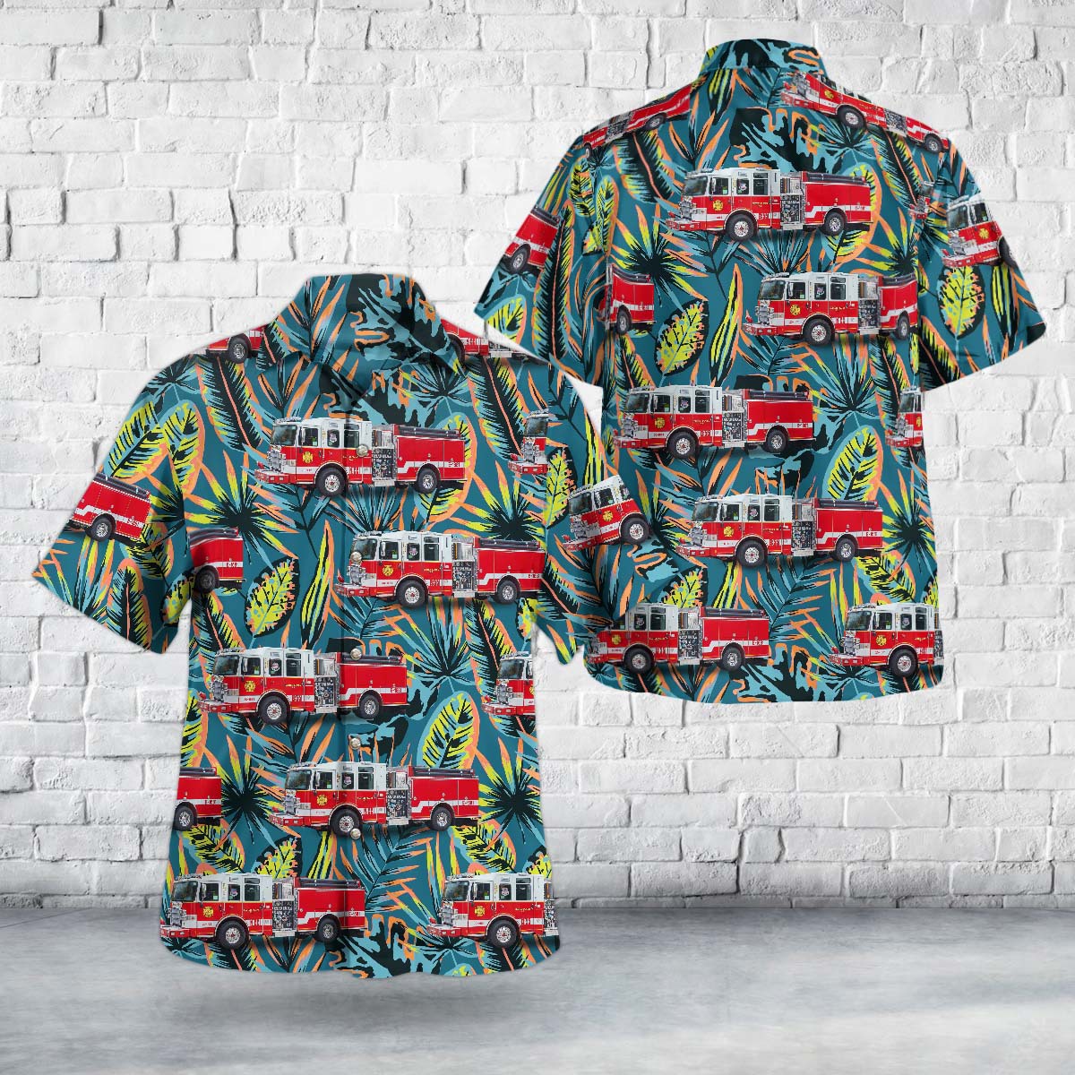 Scotch Plains, New Jersey, Scotch Plains Fire Department Hawaiian Shirt