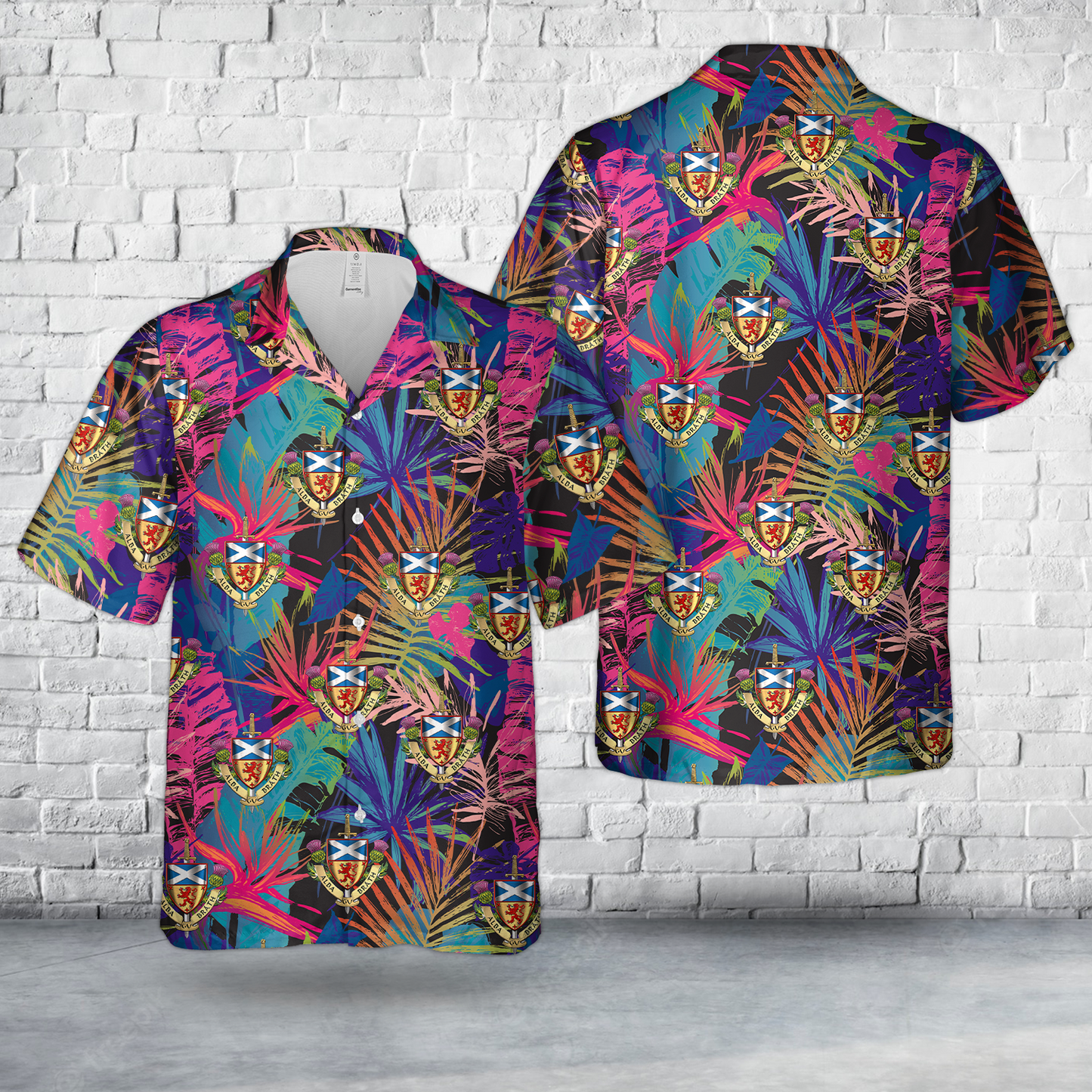 Scotland Forever - Alba Gu Brath - Symbols of Scotland Hawaiian Shirt