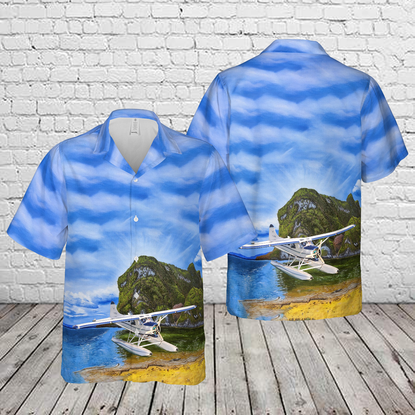Seair Seaplanes De Havilland Canada DHC-2 Beaver Mk1 C-GOBC Hawaiian Shirt