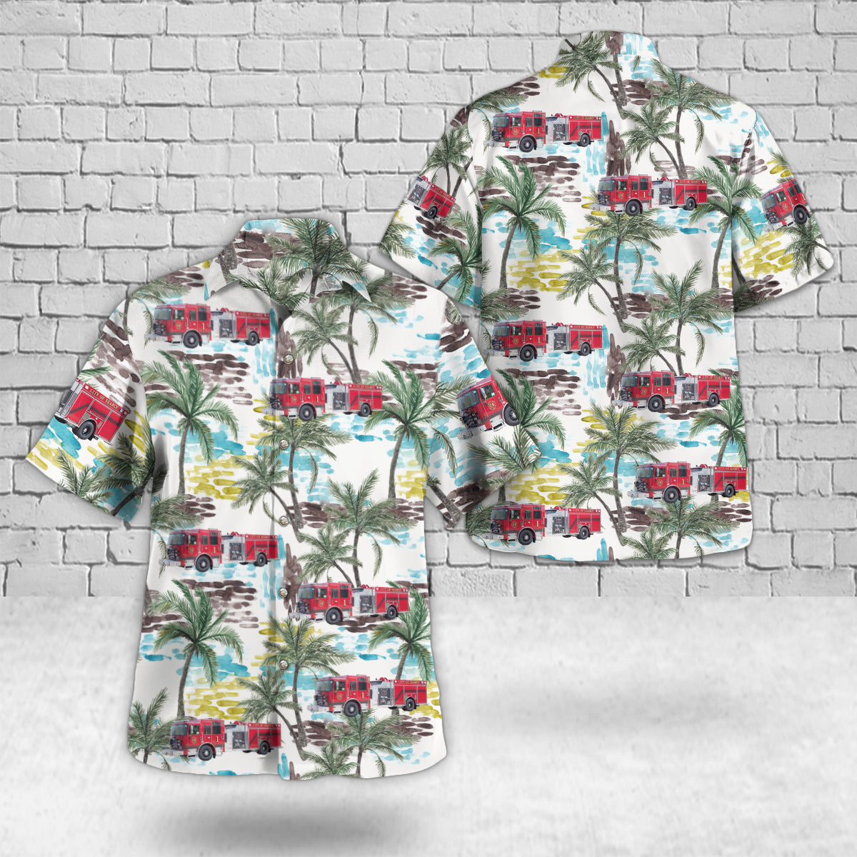 Searcy, Arkansas, Searcy Fire Department Hawaiian Shirt