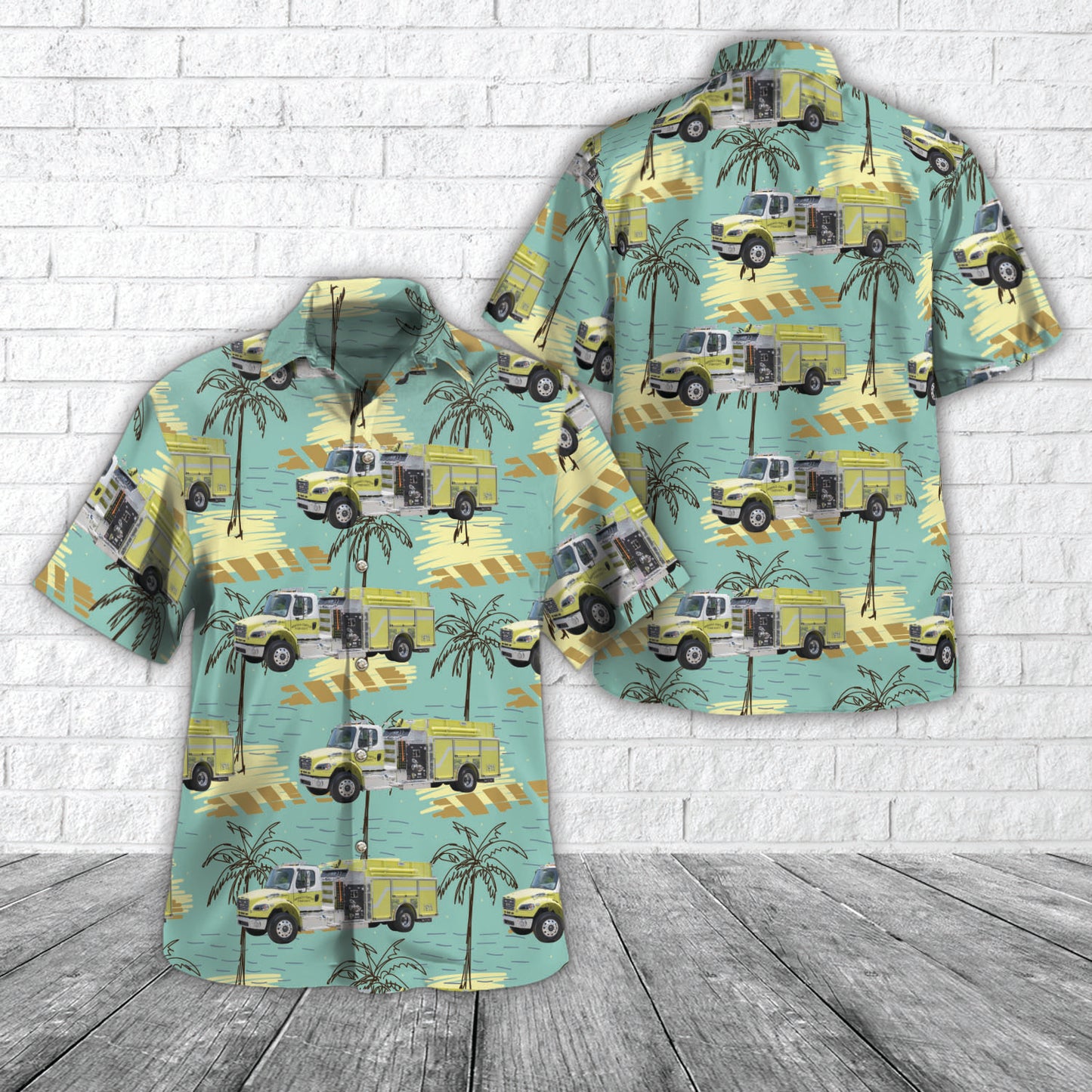 Seneca Castle, New York, Seneca Castle Fire District Hawaiian Shirt