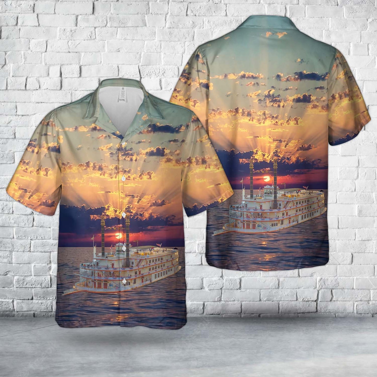 Showboat Branson Belle Hawaiian Shirt