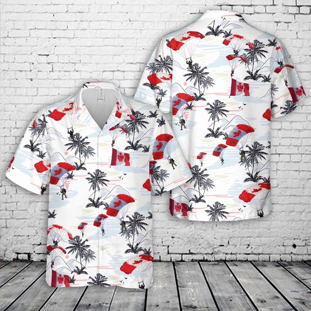 SkyHawks Parachute Team Hawaiian Shirt