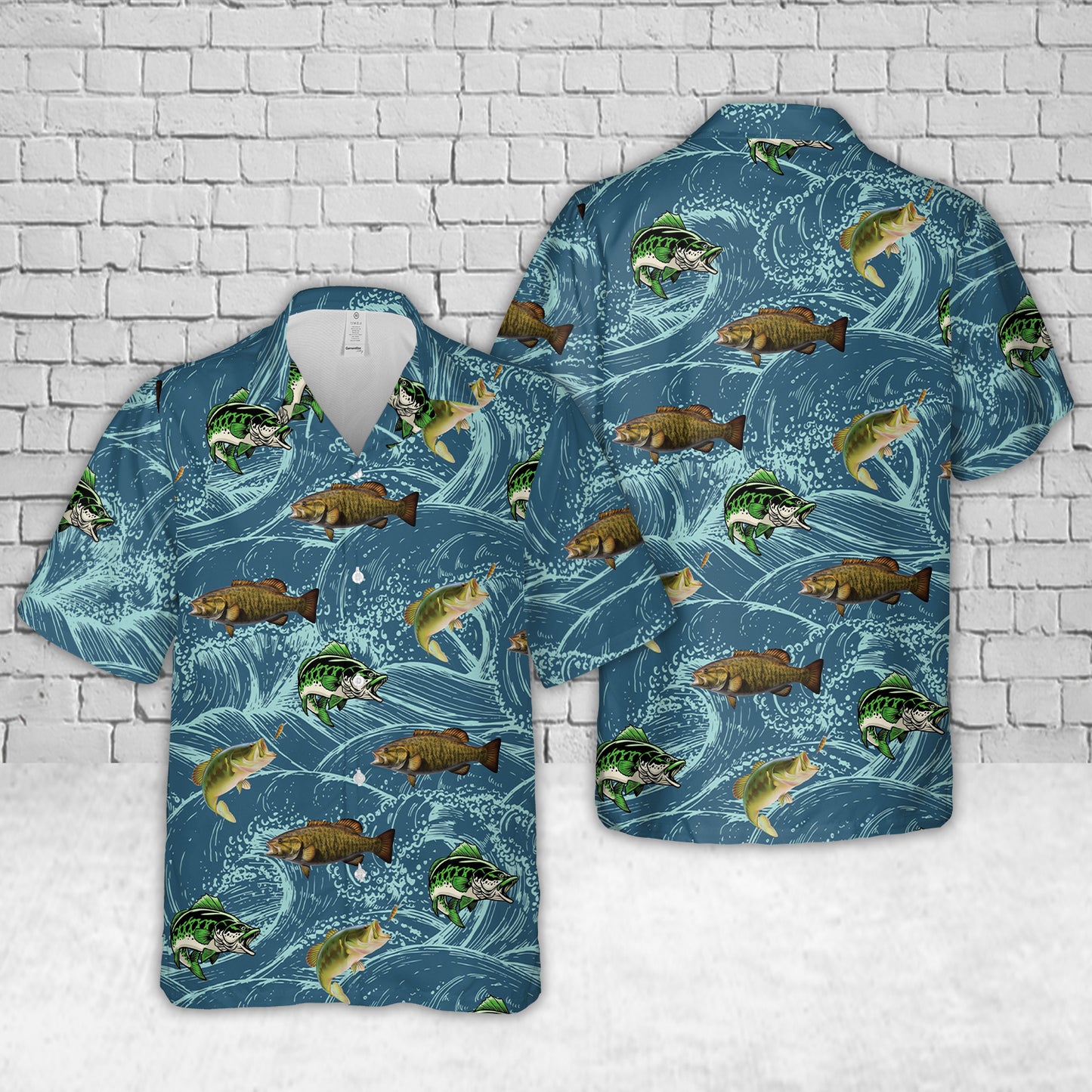 Smallmouth bass Fishing Hawaiian Shirt