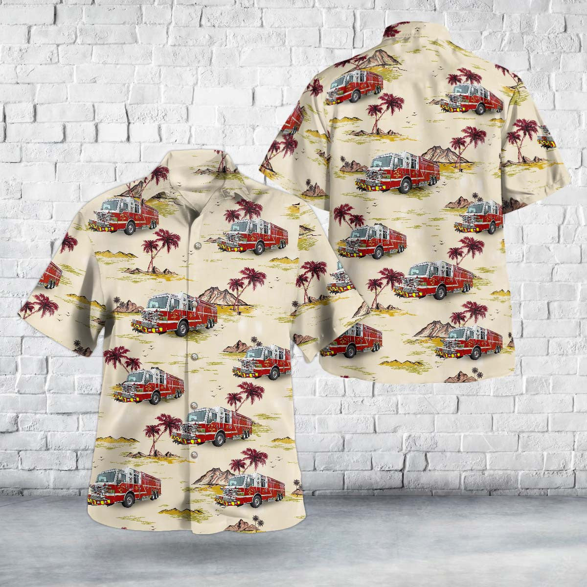 South Hill, Virginia, South Hill Volunteer Fire Department Hawaiian Shirt