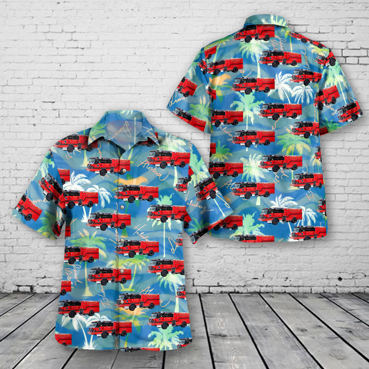 South Lake Tahoe, California, South Lake Tahoe Fire Rescue Hawaiian Shirt