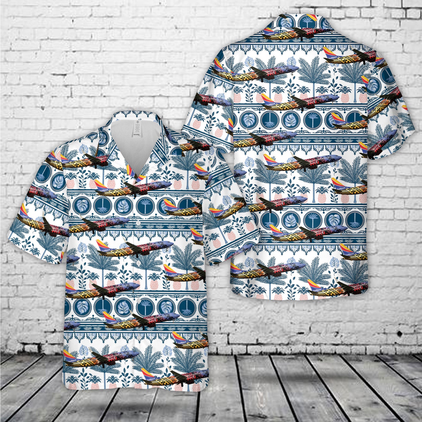 Southwest Airlines Imua One Boeing 737 MAX 8 Hawaiian Shirt