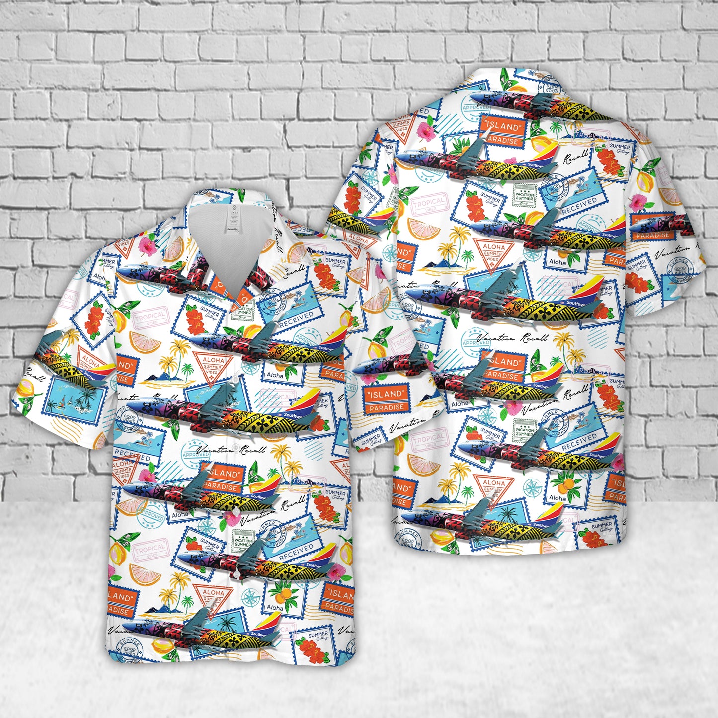 Southwest Airlines "Imua One" w/Cabin PMDG 737-8 Hawaiian Shirt