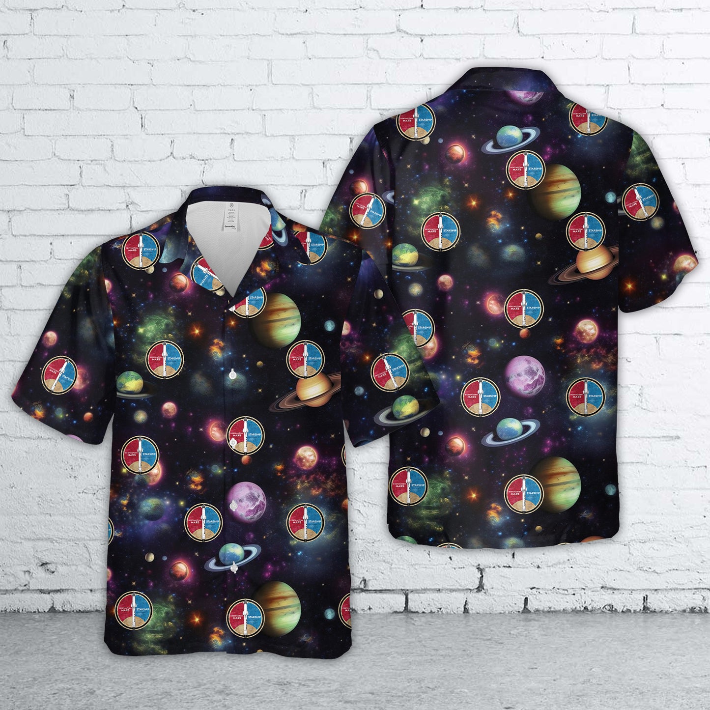 SpaceX Starship, Destination Mars Hawaiian Shirt
