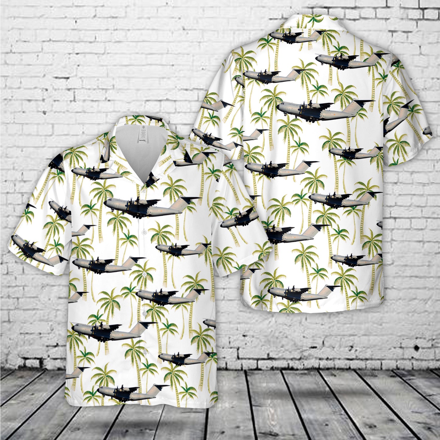 Spanish Air Force Airbus A400M Hawaiian Shirt