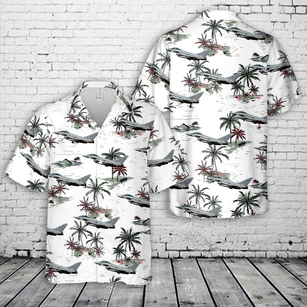 Spanish Air and Space Force Eurofighter Tifón C.16-44 of 142 Escuadrón Hawaiian Shirt