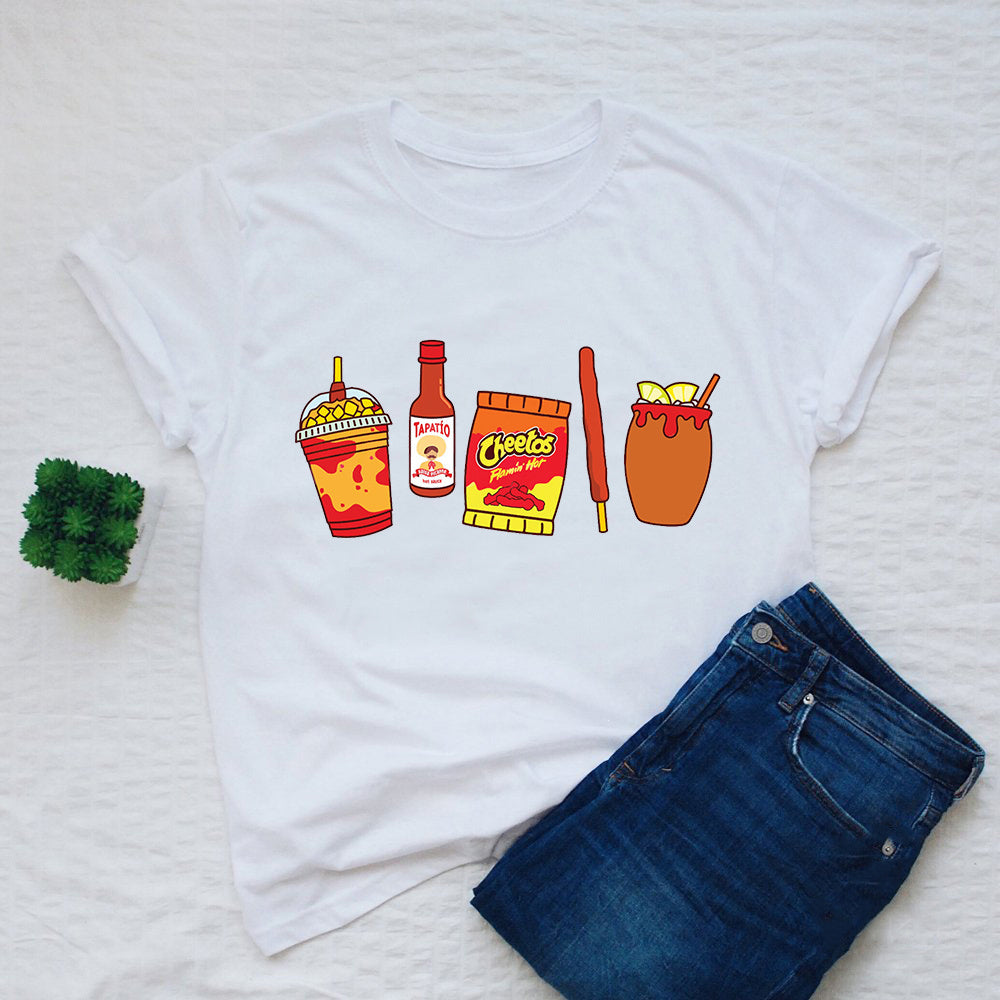 Spicy Snacks Classic Unisex T-Shirt Gildan 5000 (Made In US) DLMP0306PT03