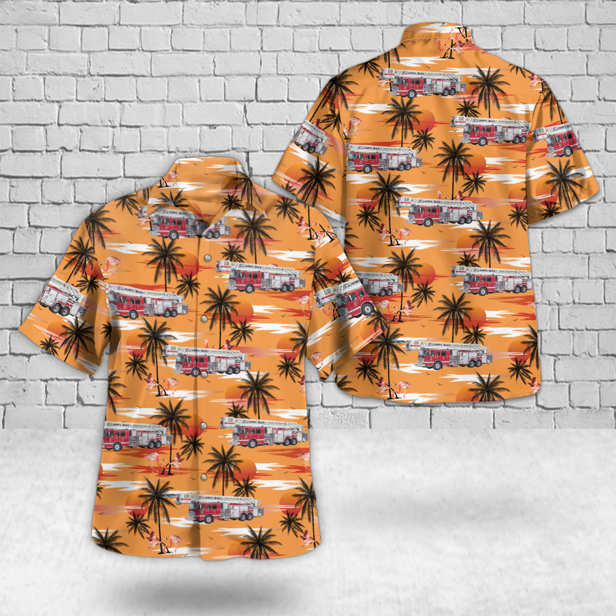 St. Thomas, Ontario, Canada, St. Thomas Fire Department Hawaiian Shirt