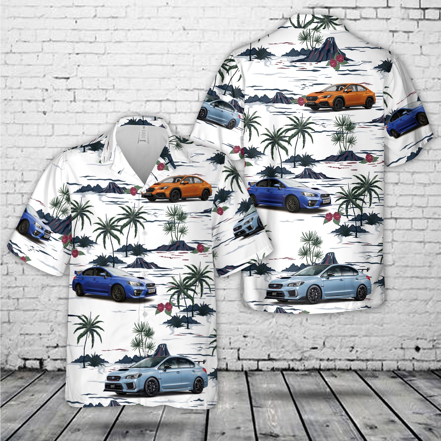 Subaru WRX STI Hawaiian Shirt