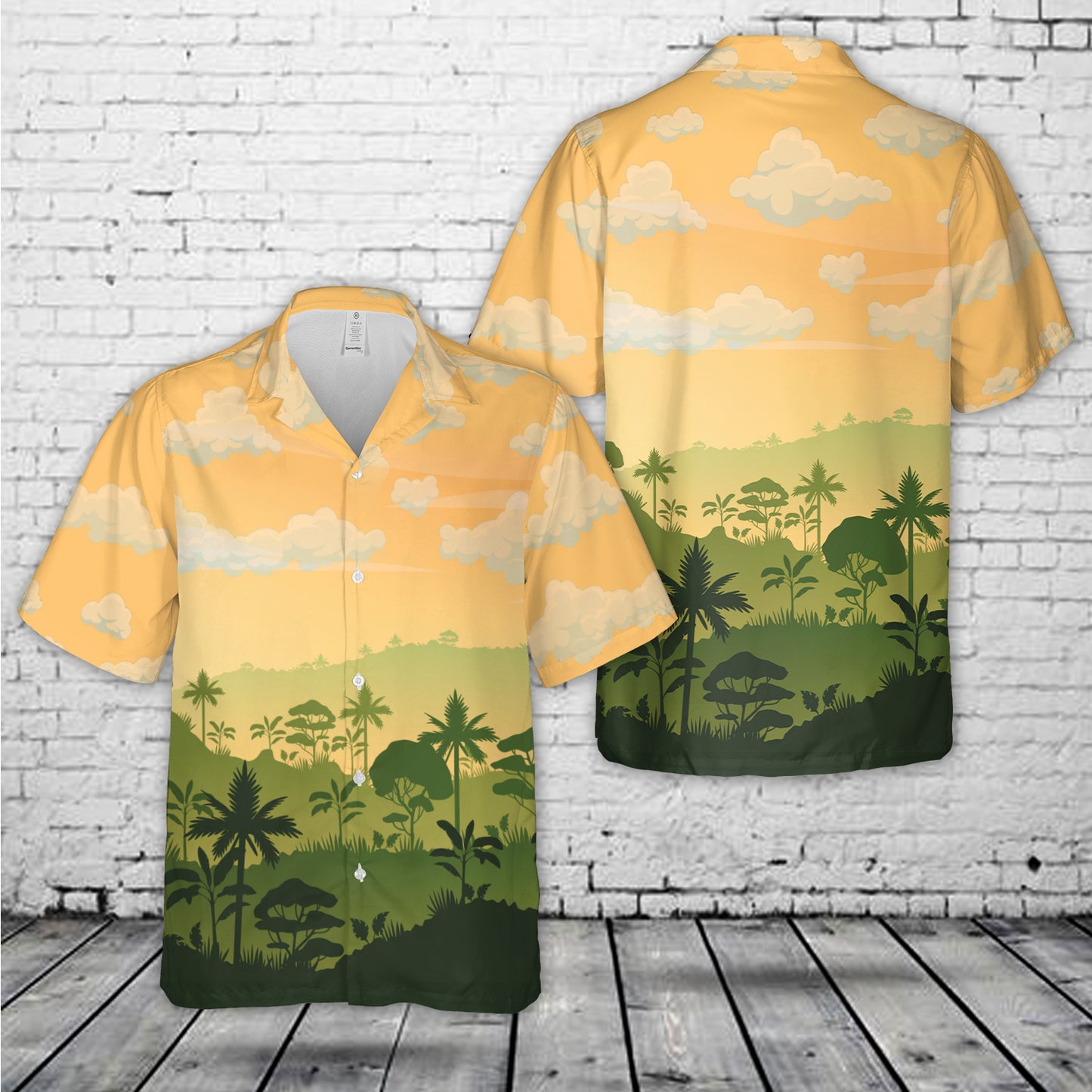 Summer Jungle Hawaiian Shirt