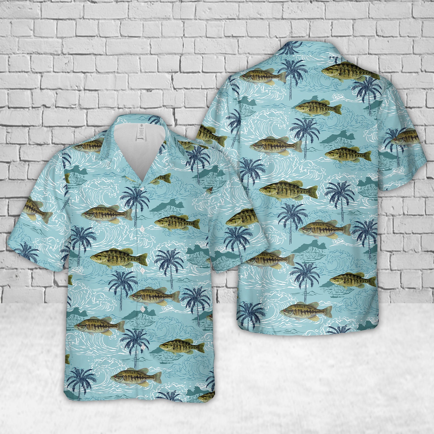 Suwannee bass Fishing Hawaiian Shirt