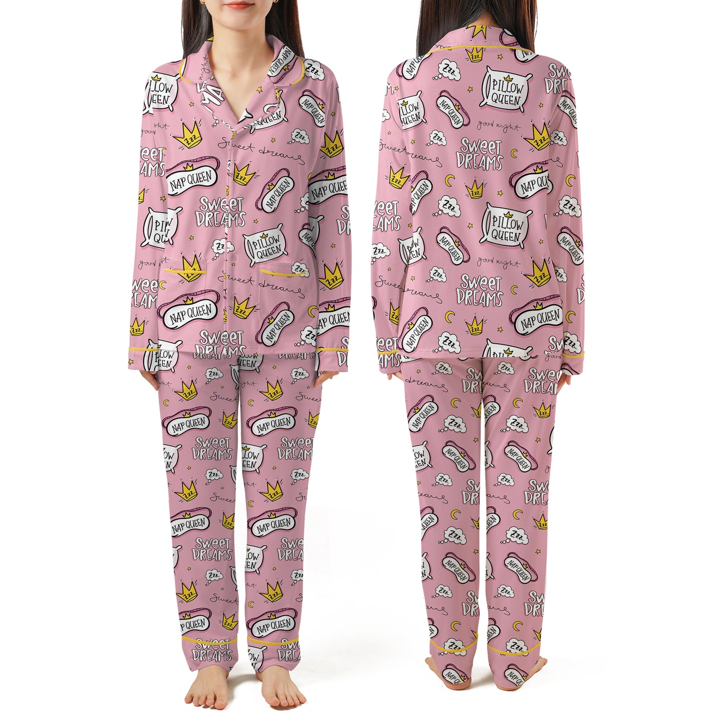 Sweat Dream AOP Pajamas Set