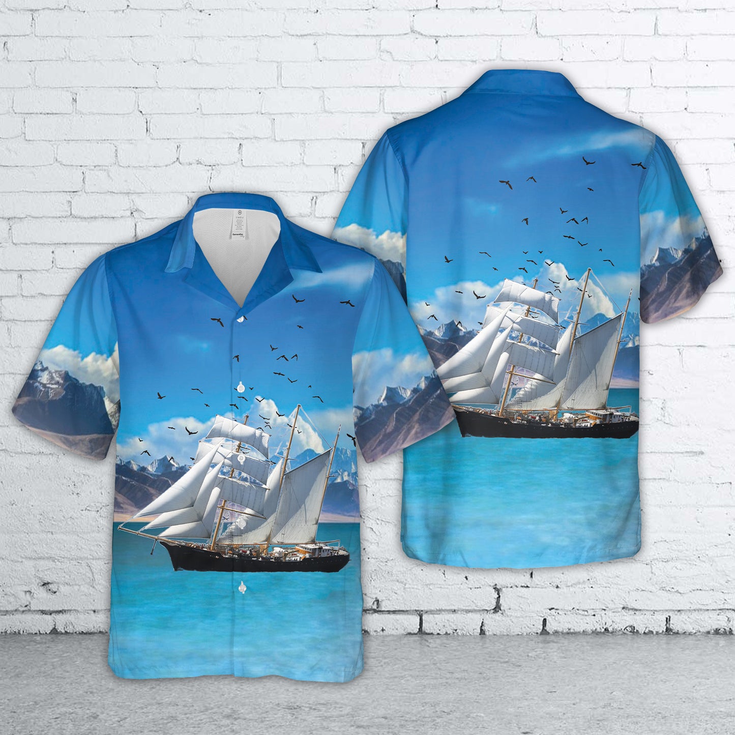 Tall Ship Caledonia Hawaiian Shirt