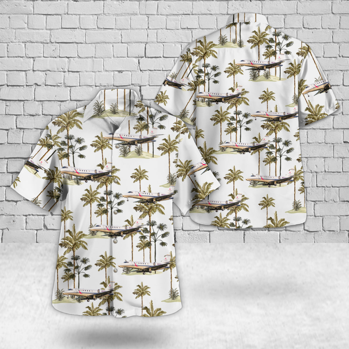 Texas Children Hospital Cessna 680 Citation Sovereign Hawaiian Shirt