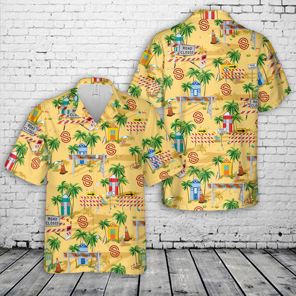 Texas Cordia Construction Hawaiian Shirt