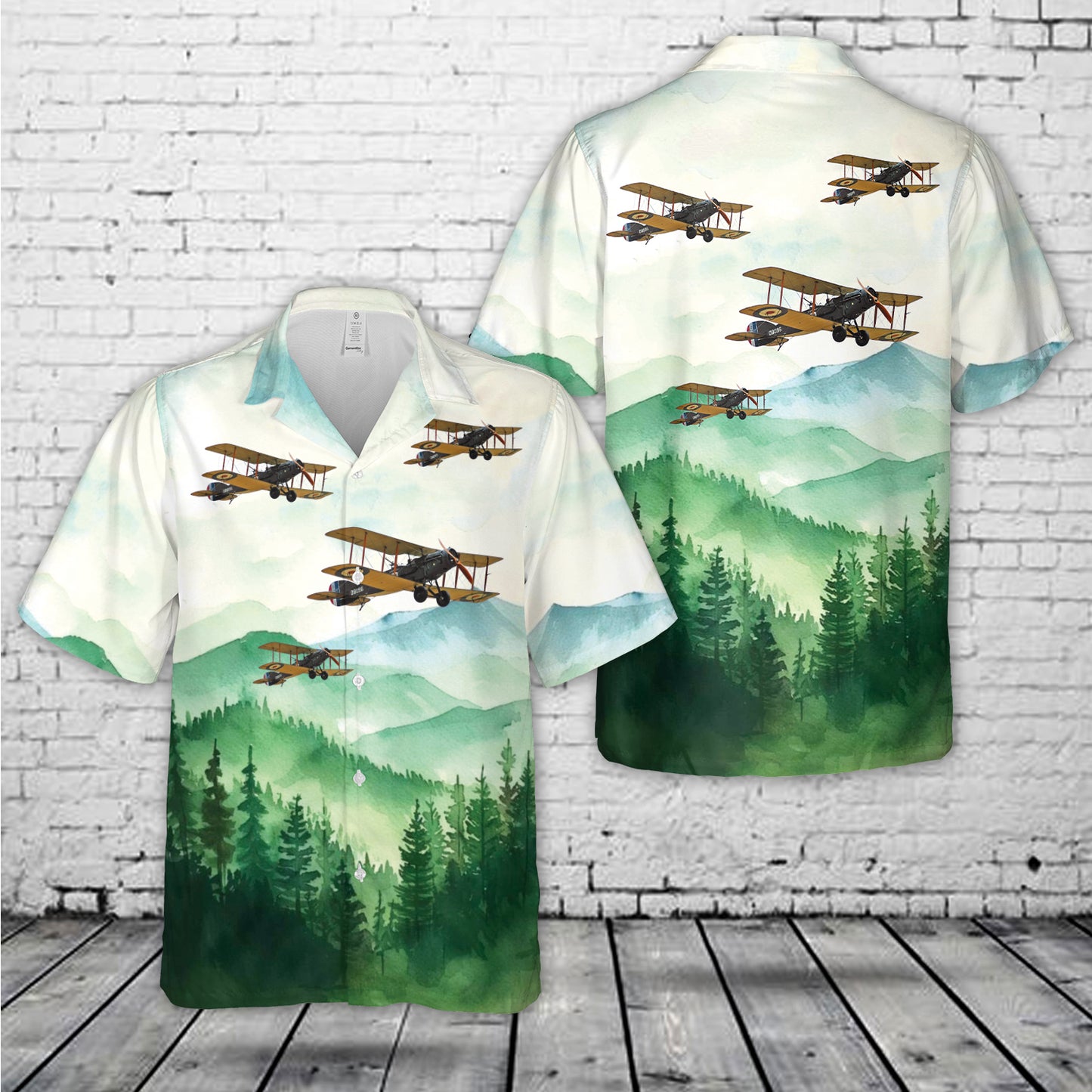 The Shuttleworth Collection's Bristol F.2B Fighter Hawaiian Shirt