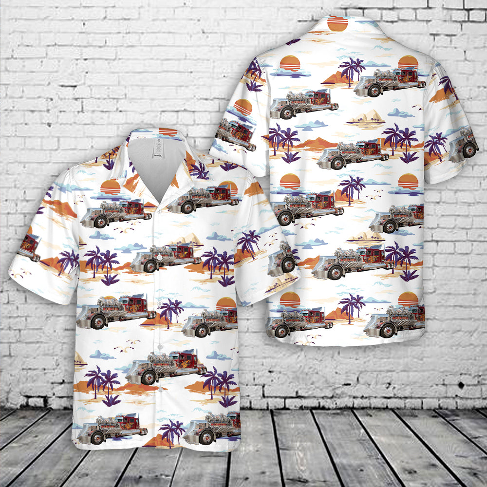 Thor 24 Semi Truck Hawaiian Shirt
