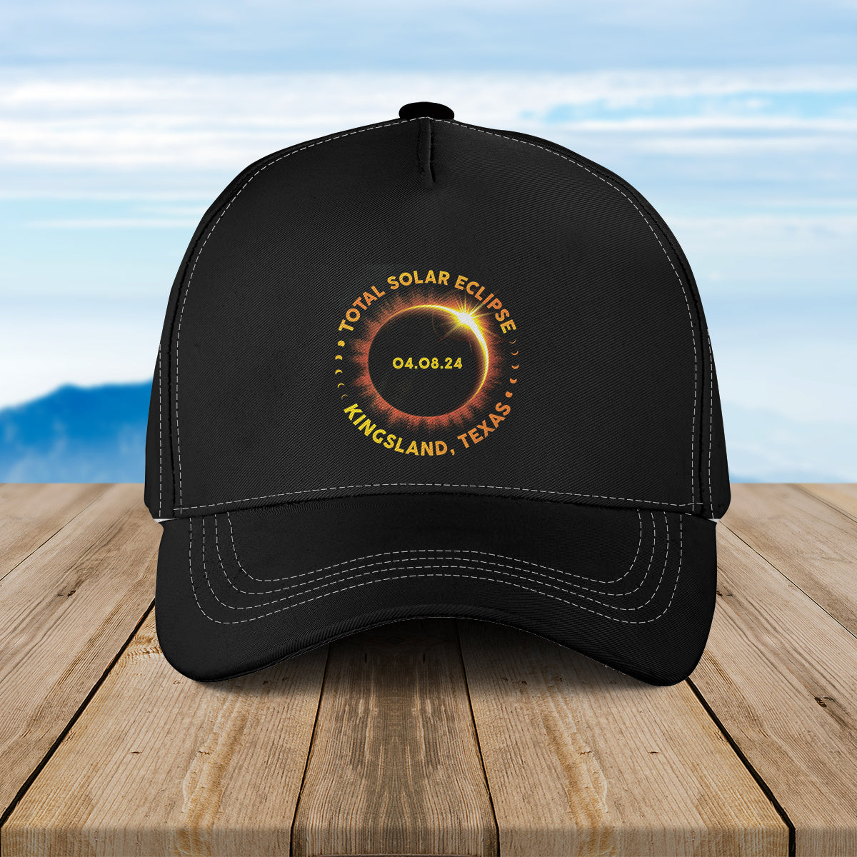 Total Solar Eclipse 2024 Baseball Cap