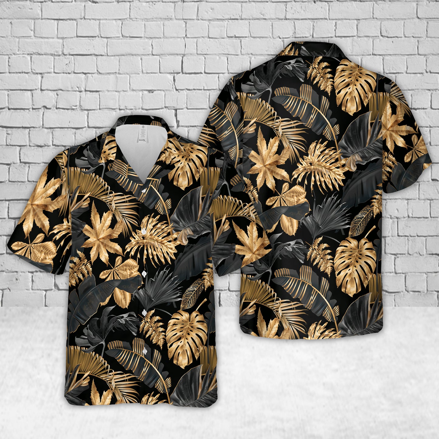 Tropical Leaves Hawaiian Shirt