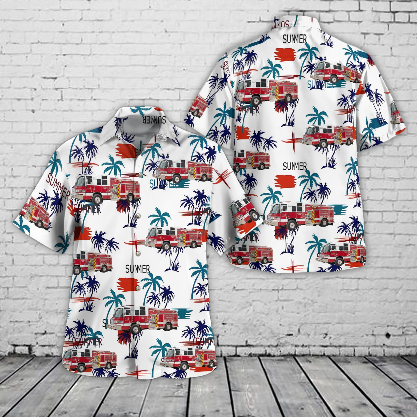 Tualatin, Oregon, Tualatin Valley Fire & Rescue Hawaiian Shirt