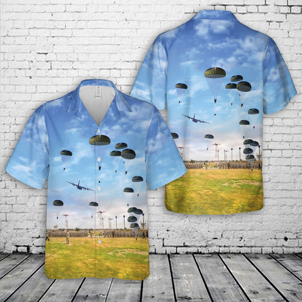 U.S. Army Airborne School Hawaiian Shirt