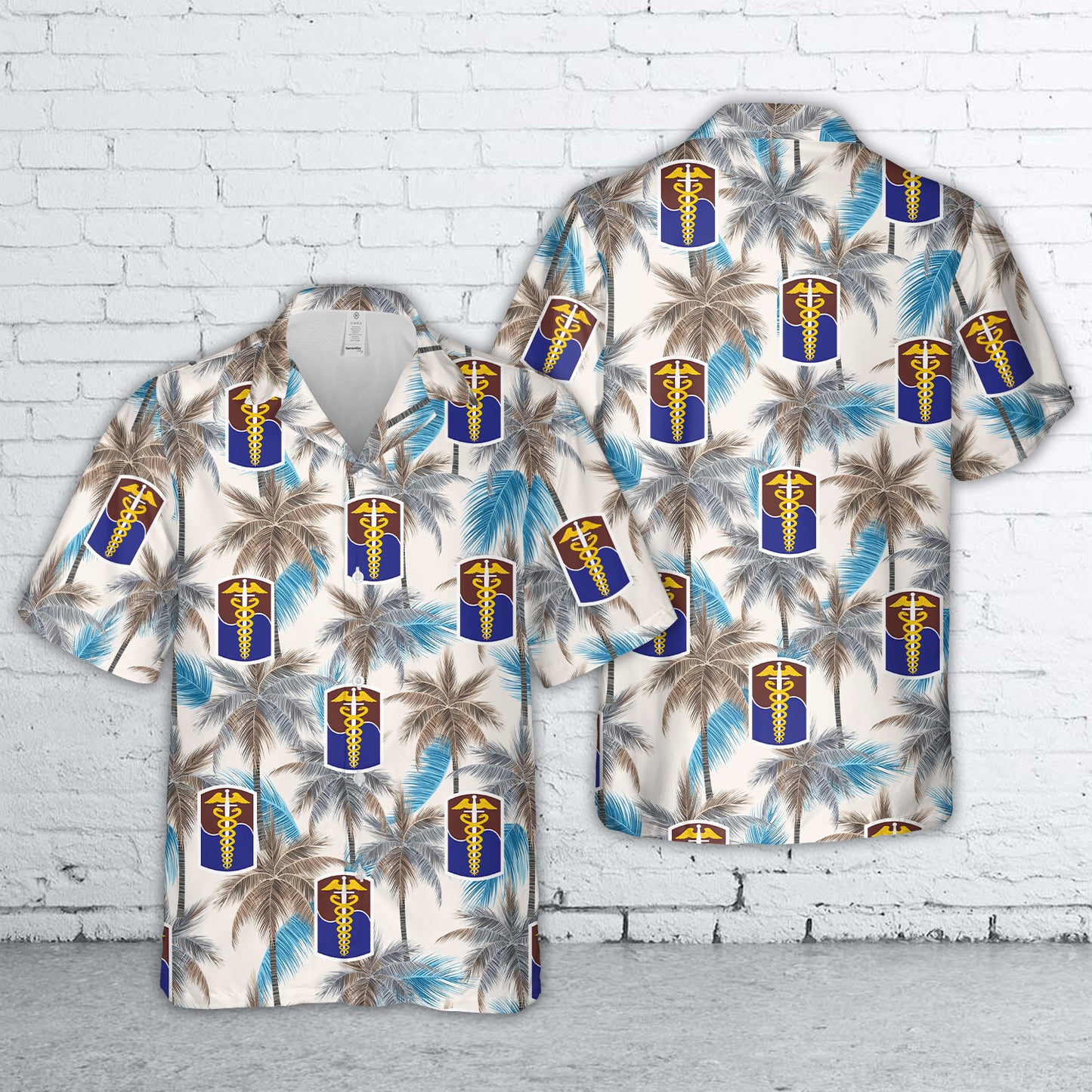 US Army 65th Medical Brigade Hawaiian Shirt