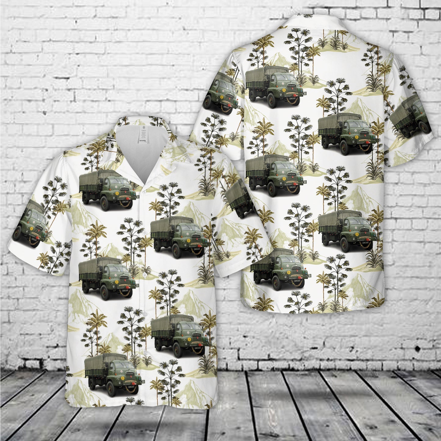 UK Bedford RL (1964) Hawaiian Shirt