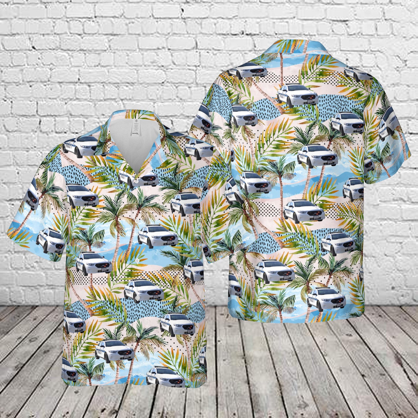 USAF Security Force Ford PIU Hawaiian Shirt