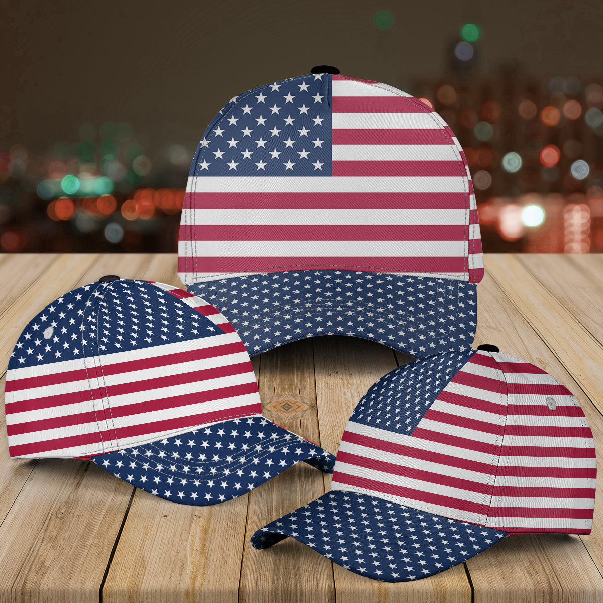 USA Flag 1 Baseball Cap