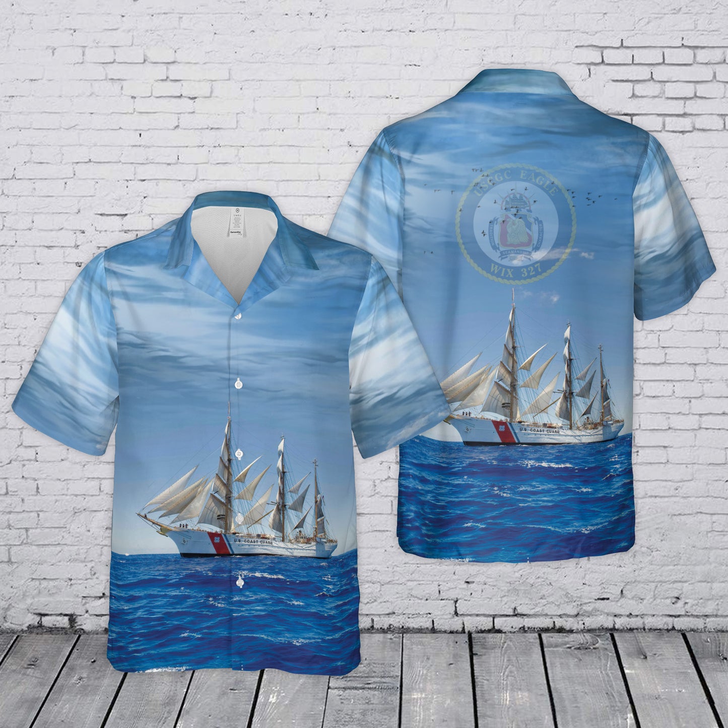 USCGC Eagle(WIX-327) Hawaiian Shirt