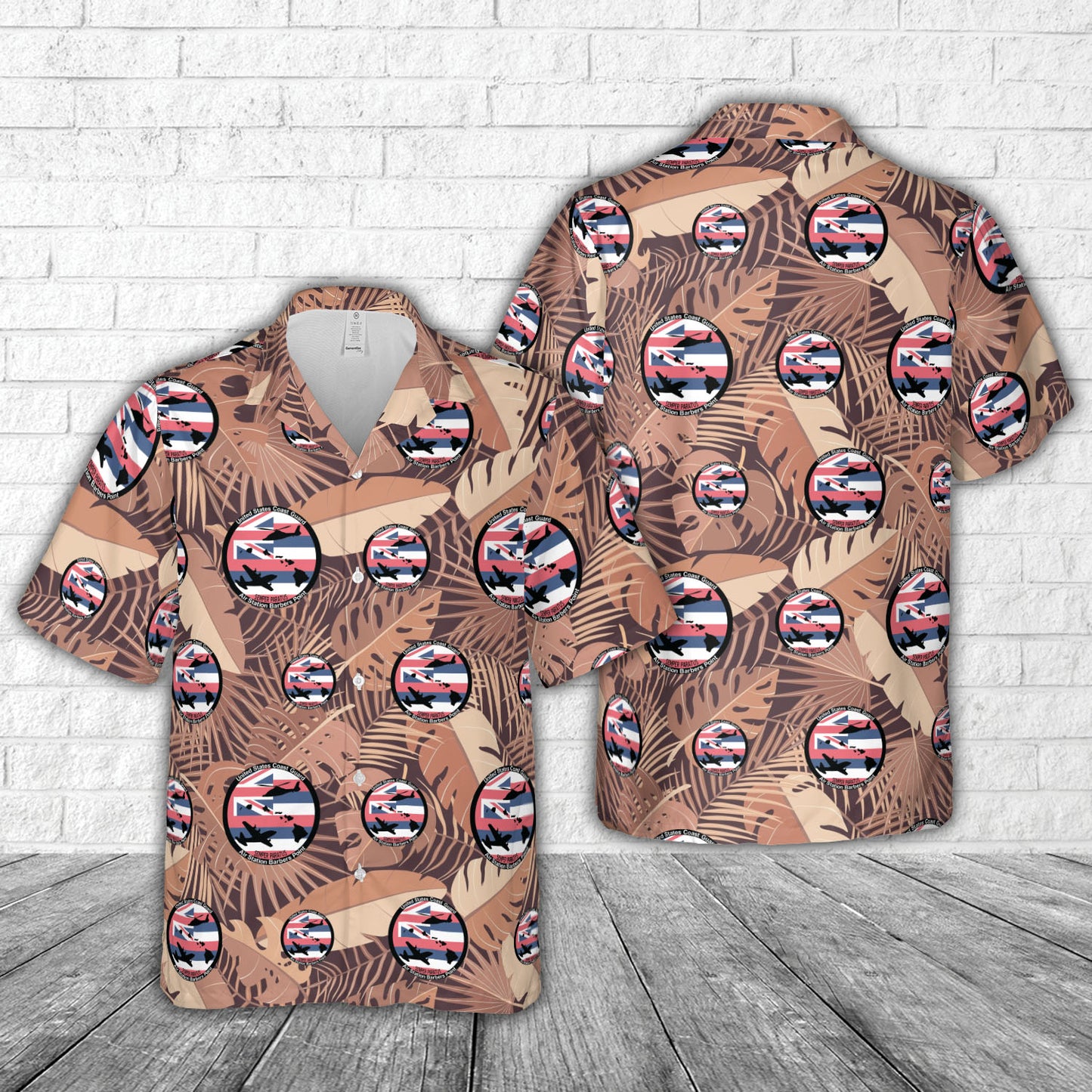 USCG Air Station Barbers Point Hawaiian Shirt