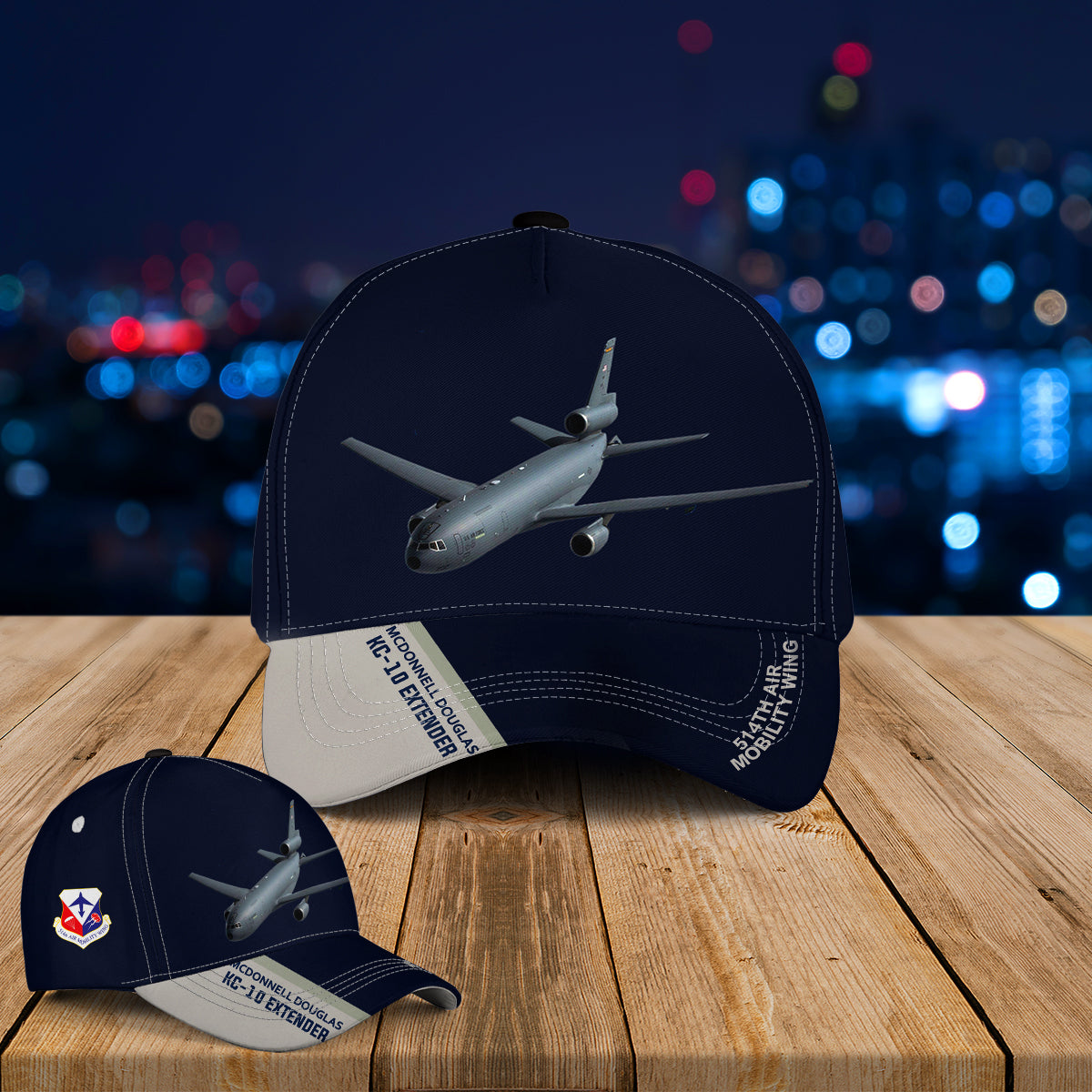 US Air Force 514th Air Mobility Wing McDonnell Douglas KC-10 Extender Baseball Cap