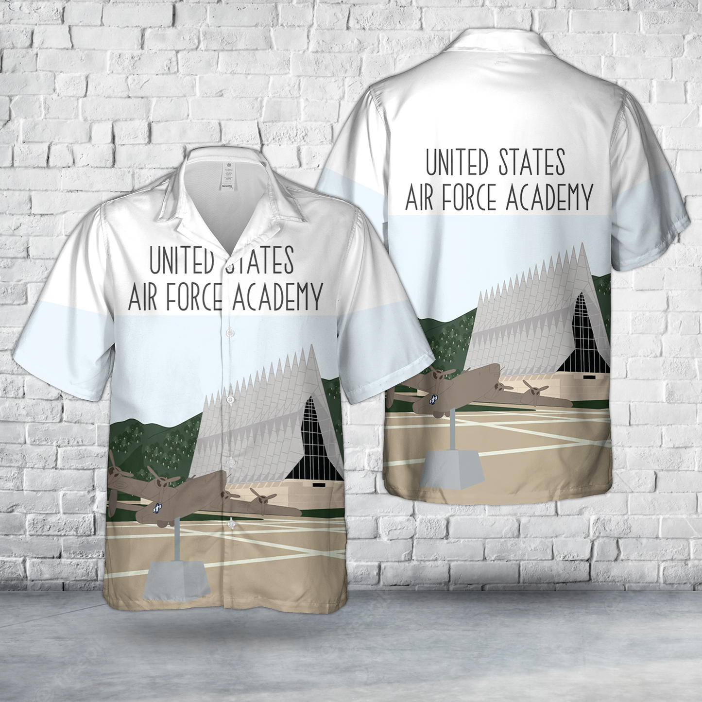 US Air Force Academy Hawaiian Shirt