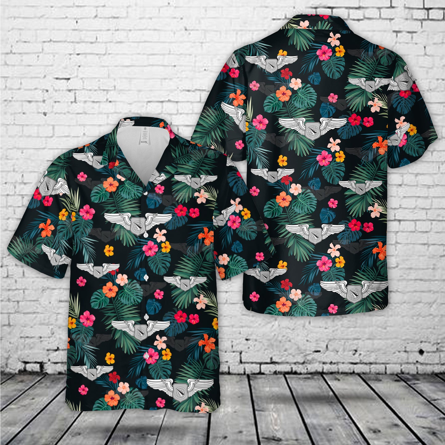 US Air Force Air battle manager (ABM) Wing Hawaiian Shirt