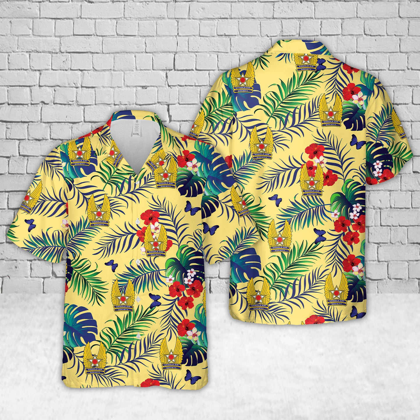 US Air Force Arnold Air Society (AAS) Hawaiian Shirt