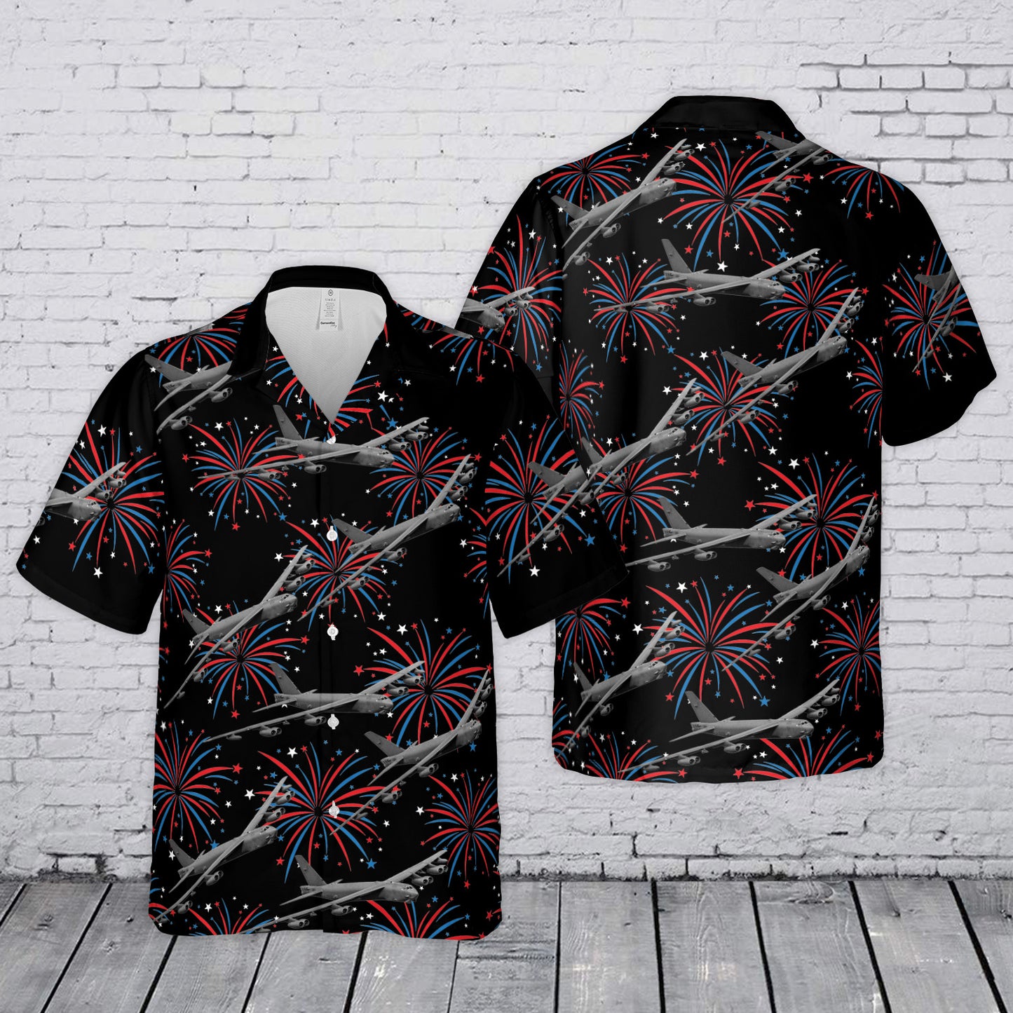 US Air Force Boeing B-52 Stratofortress 4th July 250th Anniversary 1776-2026 Hawaiian Shirt