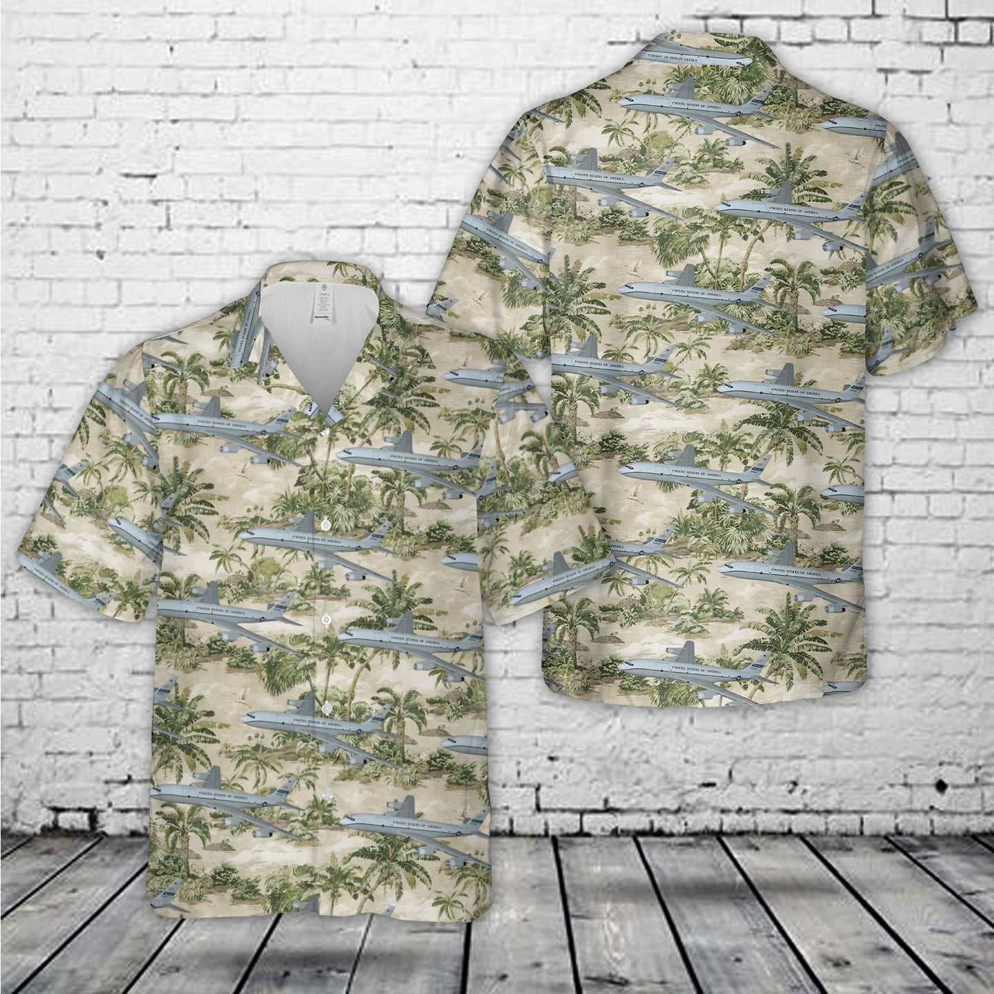 US Air Force Boeing OC-135B Open Skies Hawaiian Shirt