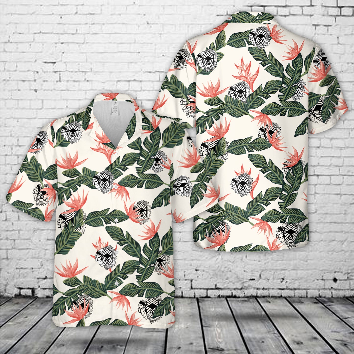 US Air Force Chief Master Sgt Hawaiian Shirt