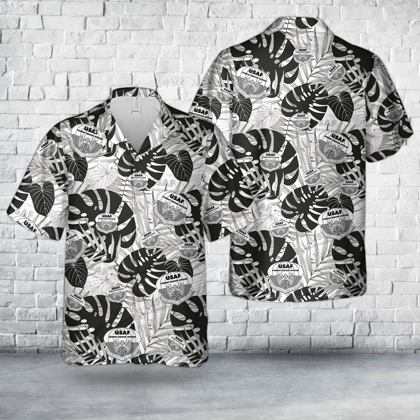 US Air Force Combat Rescue Officer (CRO) Hawaiian Shirt